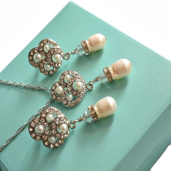 bridesmaid jewelry set